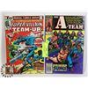 Image 1 : A TEAM #2 SUPER VILLAIN #7 NAMOR DOOM COMICS