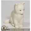 Image 1 : RARE W.R. MIDWINTER LTD. WHITE CAT STATUE ENGLAND