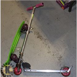 RAZOR SCOOTER AND ROLLER BOARD