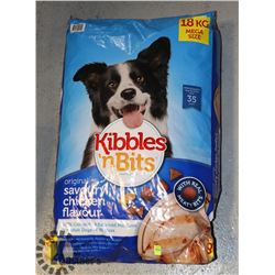 BAG OF KIBBLES AND BITS DOG FOOD