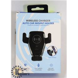 NEW GRAVITY AUTO HOLD WIRELESS CHARGER, AUTO