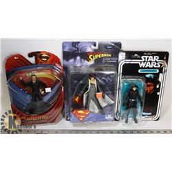 BUNDLE OF 3 ACTION FIGURES