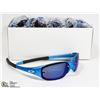 Image 1 : BOX OF OAKLEY STYLE AQUA BLUE DESIGNER SUNGLASSES