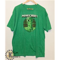MINECRAFT SWEEPER MENS GREEN TSHIRT 2XL