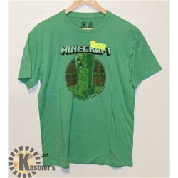 MINECRAFT SWEEPER MENS GREEN TSHIRT LARGE