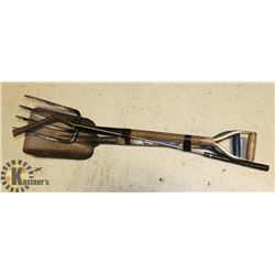 BUNDLE OF SHOVEL,GARDEN PITCHFORK,GRASS TRIMMER