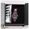 Image 1 : NEW PLAYBOY WATCH WITH WINE COLOURED