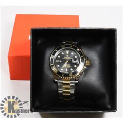 1 ROLEX SUBMARINER REPLICA - BLACK / GOLD COLOUR