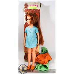 1969 CRISSY DOLL WITH HAIR THAT GROWS IN BOX