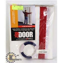 NEW FLAME RETARDANT ZIP DOOR