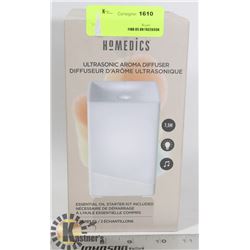 NEW HOMEDICS ULTRASONIC AROMA DIFFUSER