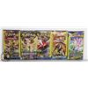 Image 1 : 5 SEALED POKEMON BOOSTER PACKS