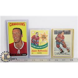 THREE 1950'S / 1960'S MONTREAL CANADIENS HOCKEY