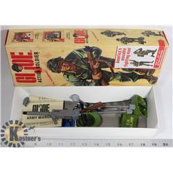 BOX OF VINTAGE GI JOE ACTION SOLDIER EQUIPMENT