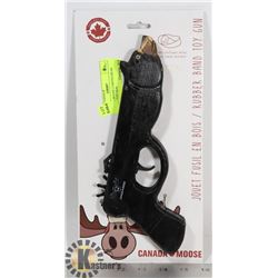 CANADA MOOSE CARVED BEAR ELASTIC TOY GUN