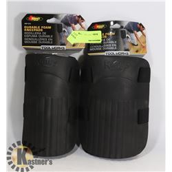 TWO SETS OF KUNY'S DURABLE FOAM KNEEPADS