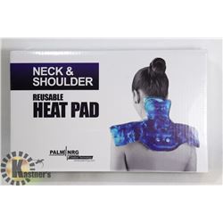 NEW NECK AND SHOULDER REUSABLE HEAT PAD