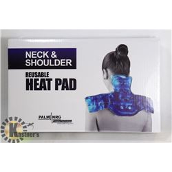 NEW NECK AND SHOULDER REUSABLE HEAT PAD