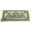 Image 1 : 1937 CANADIAN ONE DOLLAR BANK NOTE