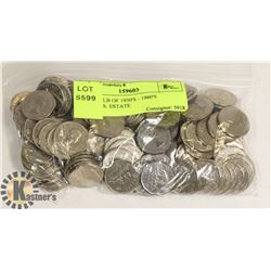 OVER 1 LB OF 1930'S - 1960'S NICKELS. ESTATE