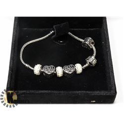 PANDORA BRACELET 925 STERLING SILVER, WITH BEST MO
