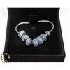Image 1 : PANDORA BRACELET 925 STERLING SILVER, WITH BLUE RH