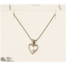 10 KT GOLD 16 INCH CHAIN WITH 10 KT GOLD