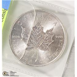 TROY OZ .999 SILVER 2016 CAD $5 COIN