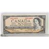 Image 1 : 1954 CANADIAN $50 BILL SERIAL BH4814483