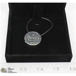 GUCCI 925 STERLING SILVER LUGGAGE TAG, MADE IN