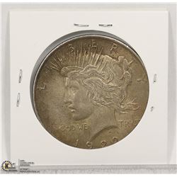 1922 U.S. SILVER "PEACE" DOLLAR