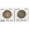 Image 1 : 1941 & 1943 CANADIAN SILVER 50 CENT COINS