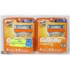 Image 1 : 2 PACKS GILLETTE FUSION 5 RAZORS,
