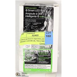 JASCO 60 WATT EQUIVELANT SMART LED BULB, 750 LUMEN