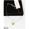 Image 1 : KATE SPADE GOLD PLATED CHAIN WITH CHARM