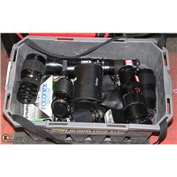 LARGE LOT OF CAMERA ACCESSORIES
