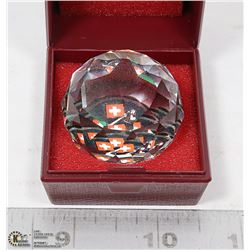 SWAROVSKI SOUVENIR BALL FROM SWITZERLAND