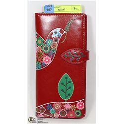 FLORAL DESIGN WALLET BY SHAG WEAR CANADA