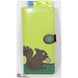 SQUIRRELL DESIGN WALLET BY SHAG WEAR CANADA