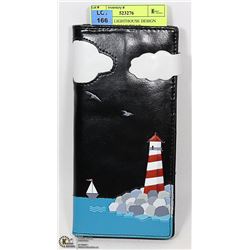 MARITIME LIGHTHOUSE DESIGN WALLET BY SHAG WEAR