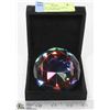 Image 1 : RAINBOW COLORED DIAMOND SHAPED CRYSTAL