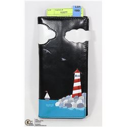 MARITIME LIGHTHOUSE DESIGN WALLET BY SHAG WEAR