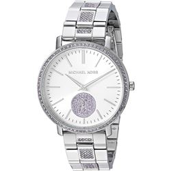 NEW MICHAEL KORS LAVENDAR PAVE WATCH MSRP $499