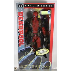 NECA EPIC MARVEL 1/4 SCALE DEADPOOL ACTION FIGURE