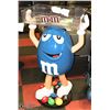 Image 1 : 45" M&M'S BLUE STORE RETAIL DISPLAY  ON WHEELS