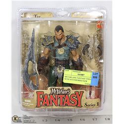MCFARLANE FANTASY TYR FIGURE WITH ACCESSORIES NEW