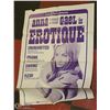 Image 1 : 1960S MOVIE POSTER EROTIQUE ONE SHEET SIZE