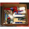 Image 1 : LARGE BOX OF ALL NEW PAINTING TOOLS &