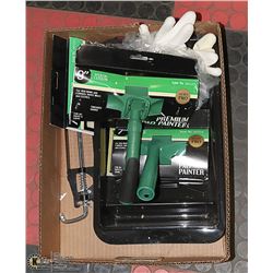 FLAT OF ALL NEW PAINT/STAIN TOOLS AND