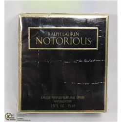 RALPH LAUREN NOTORIOUS 75ML WOMENS EAU DE PARFUM